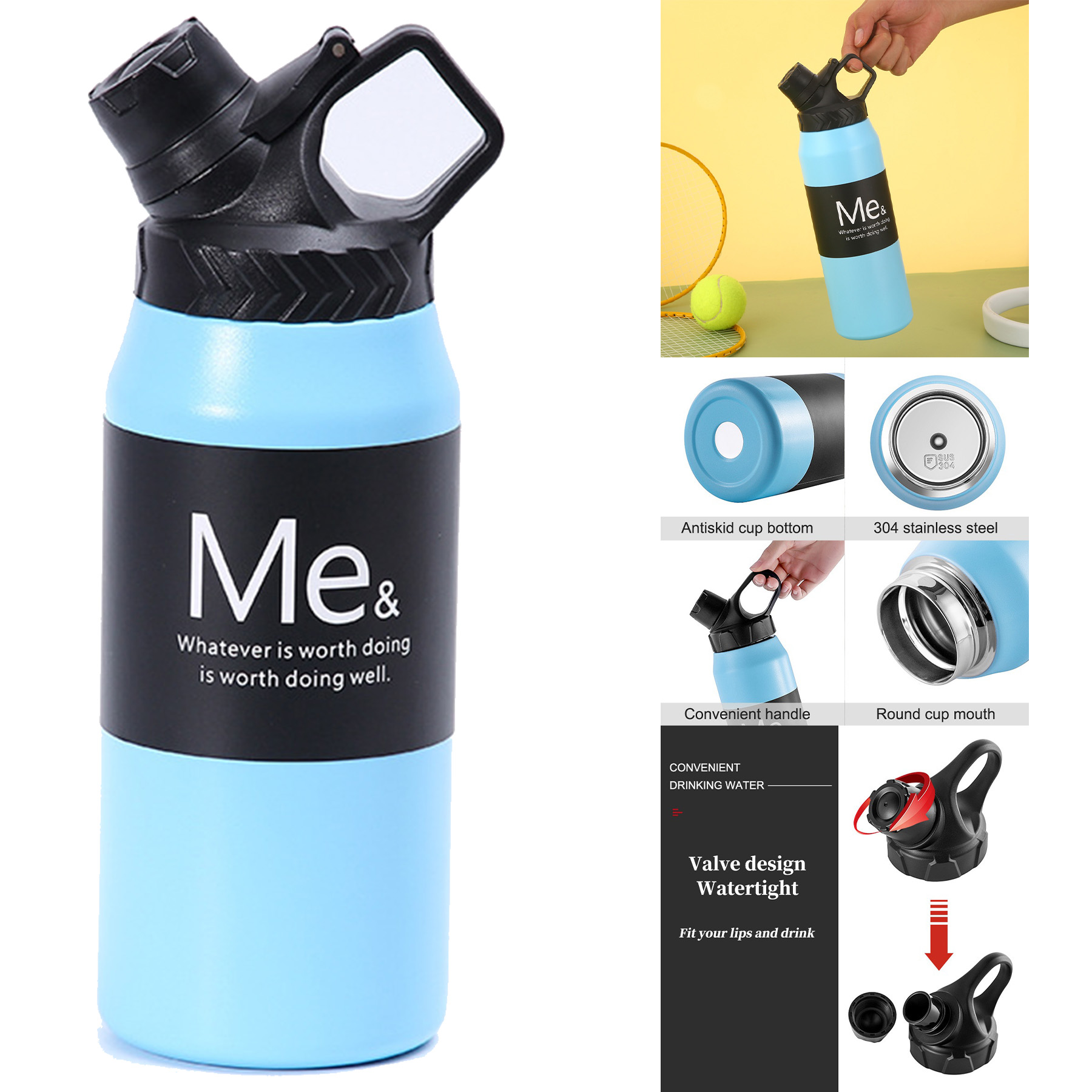 750 ml Stainless Steel Thermos Cup 2