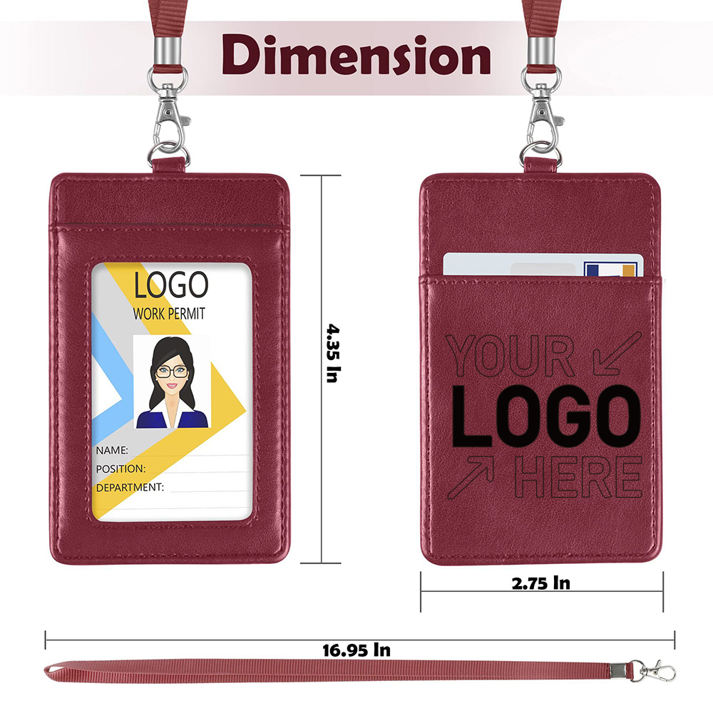ID badge fly card holder 4