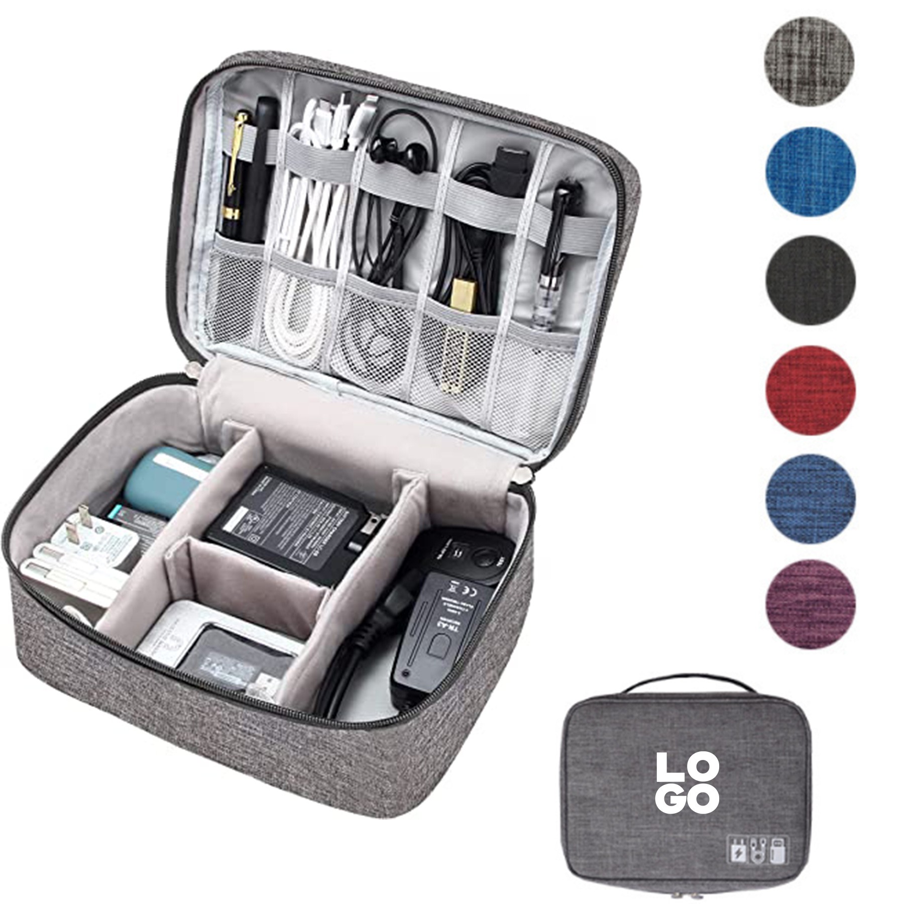 Travel Cable Organizer Bag