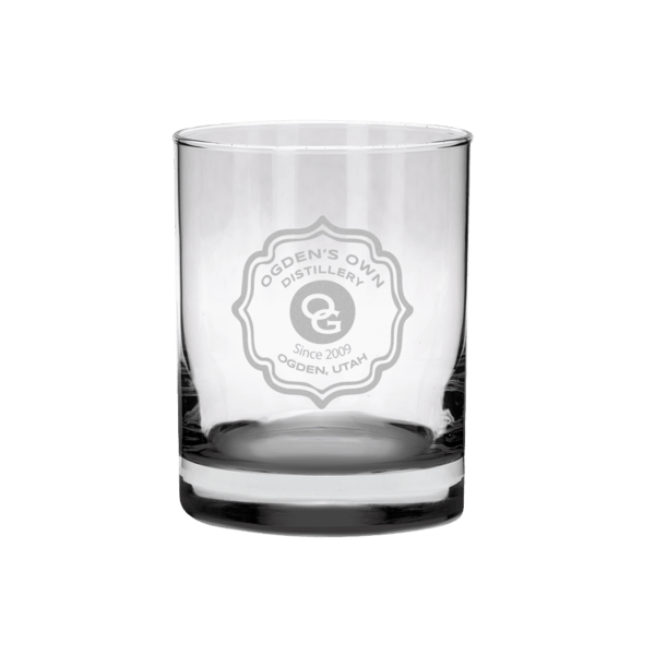 Cask Strength 13.5 oz Libbey Heavy Base Whiskey Rocks Glass 32