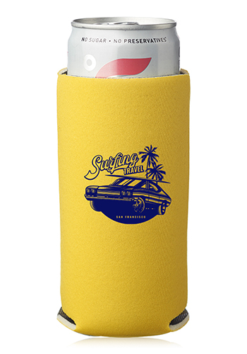 Collapsible Slim Can Coolers, custom koozie with logo imprint 36