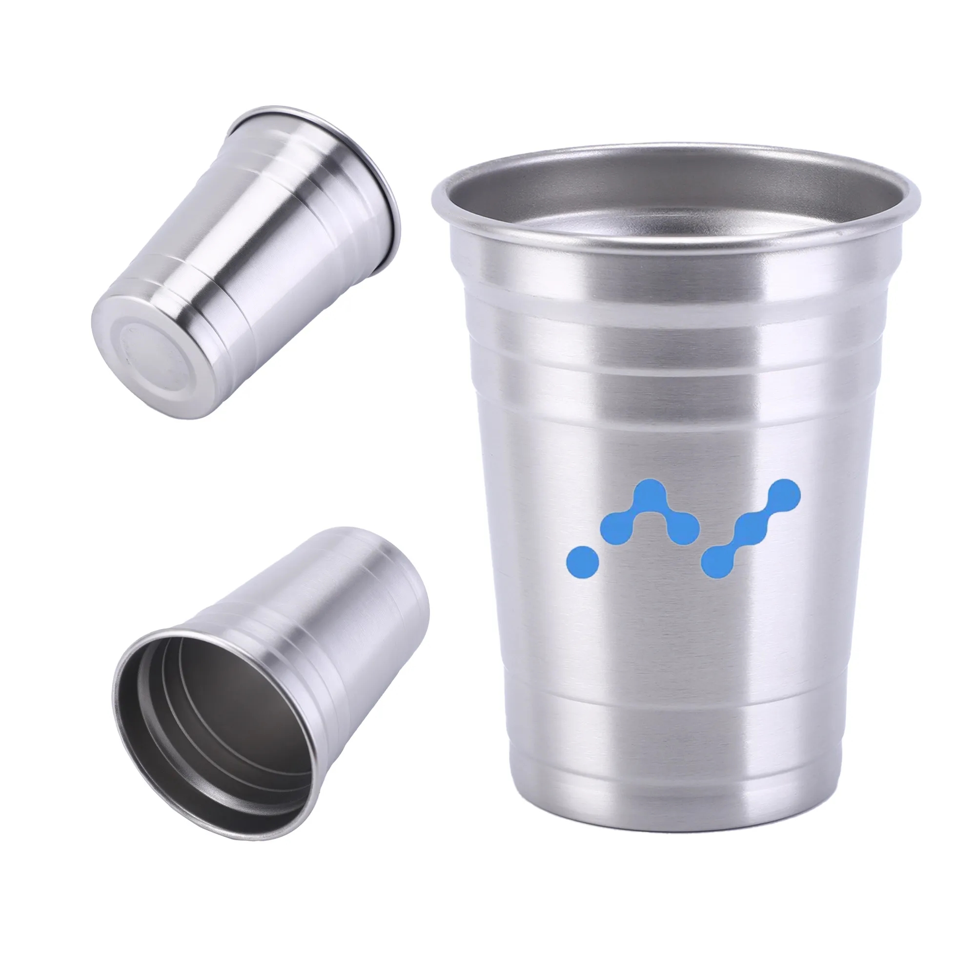 16oz Stainless Steel Tumbler Reusable Cup 1