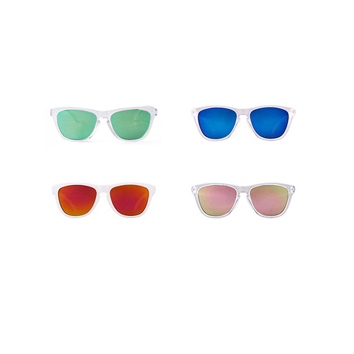 Retro  Mirror Coating Sunglasses 1