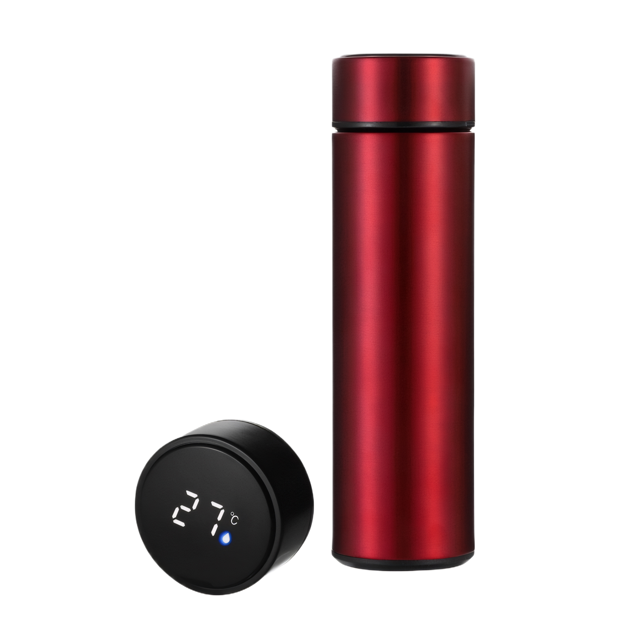 17oz Smart Insulated Bottle with LED Temperature Display for Hot 9