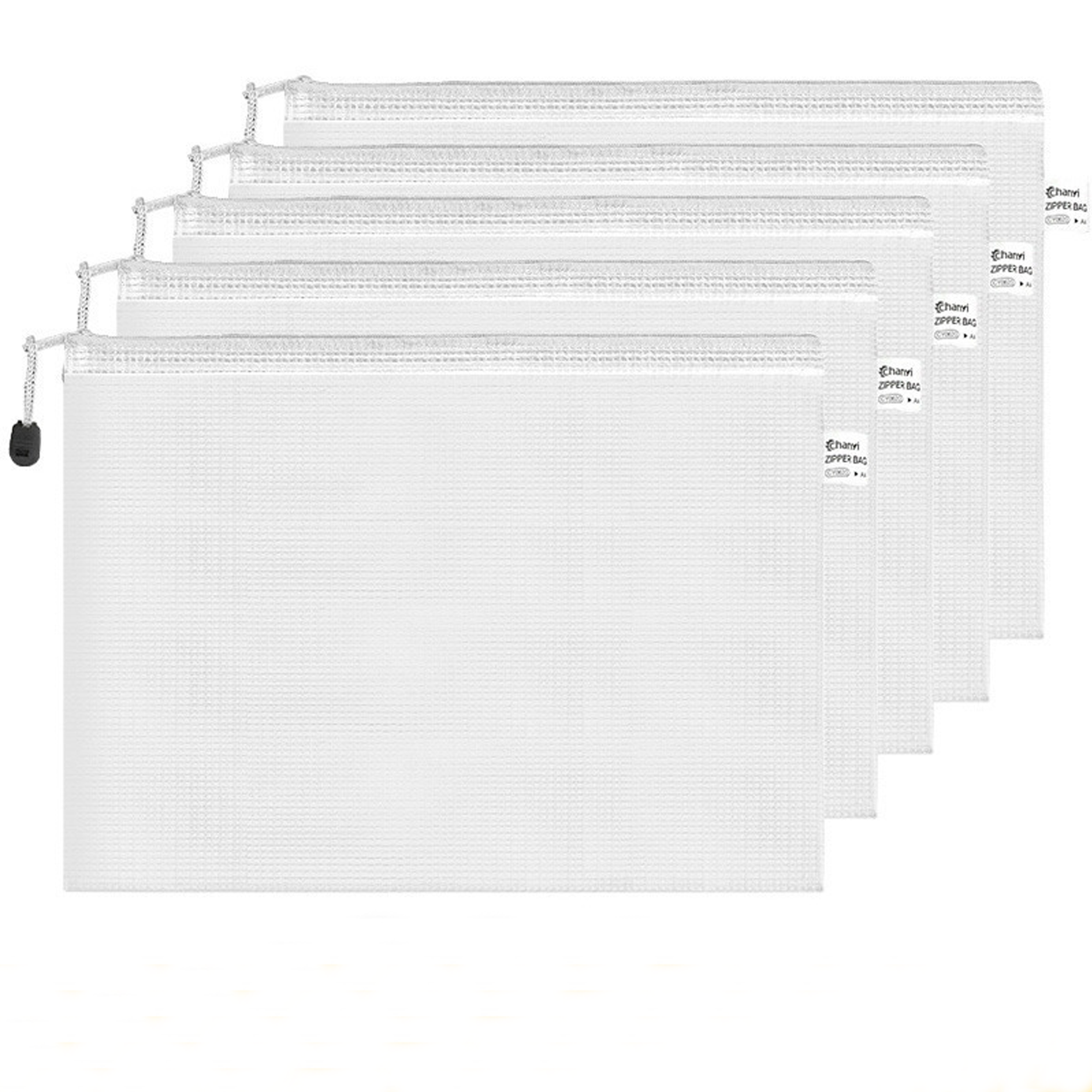 PVC Plastic Zipper Folder 4