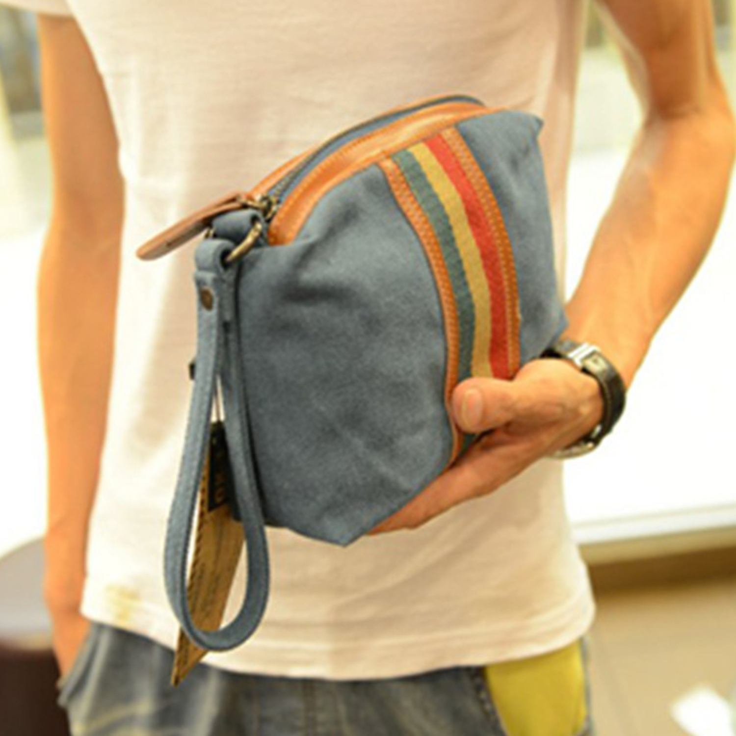 New Korean Version Of Men's And Women's Hand-Held Bag 4