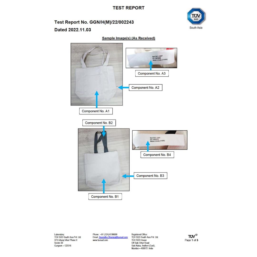 14oz Organic Cotton Tote 26
