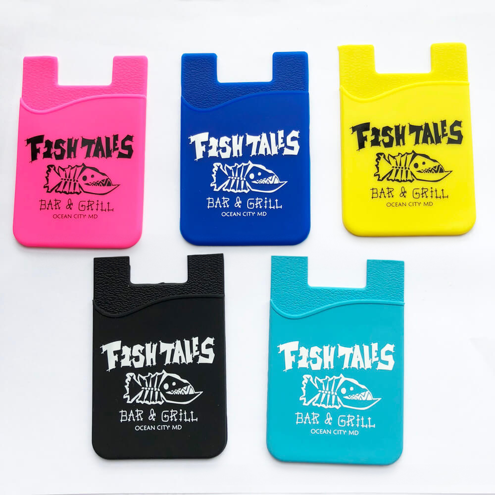 Silicone Phone Wallet Card Holder 2