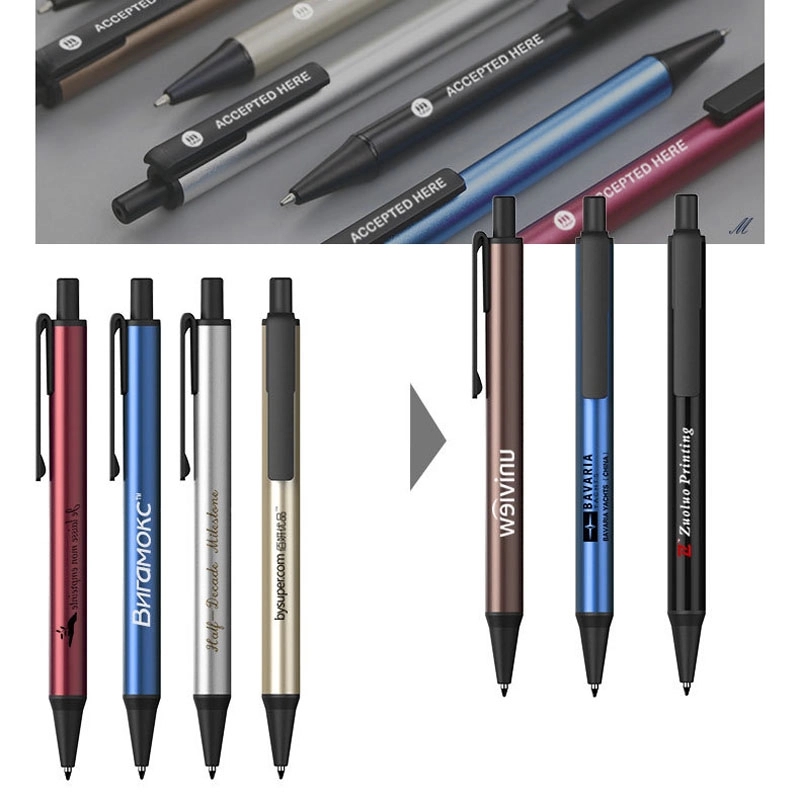 Custom Aluminum Matte Ballpoint Pen 9