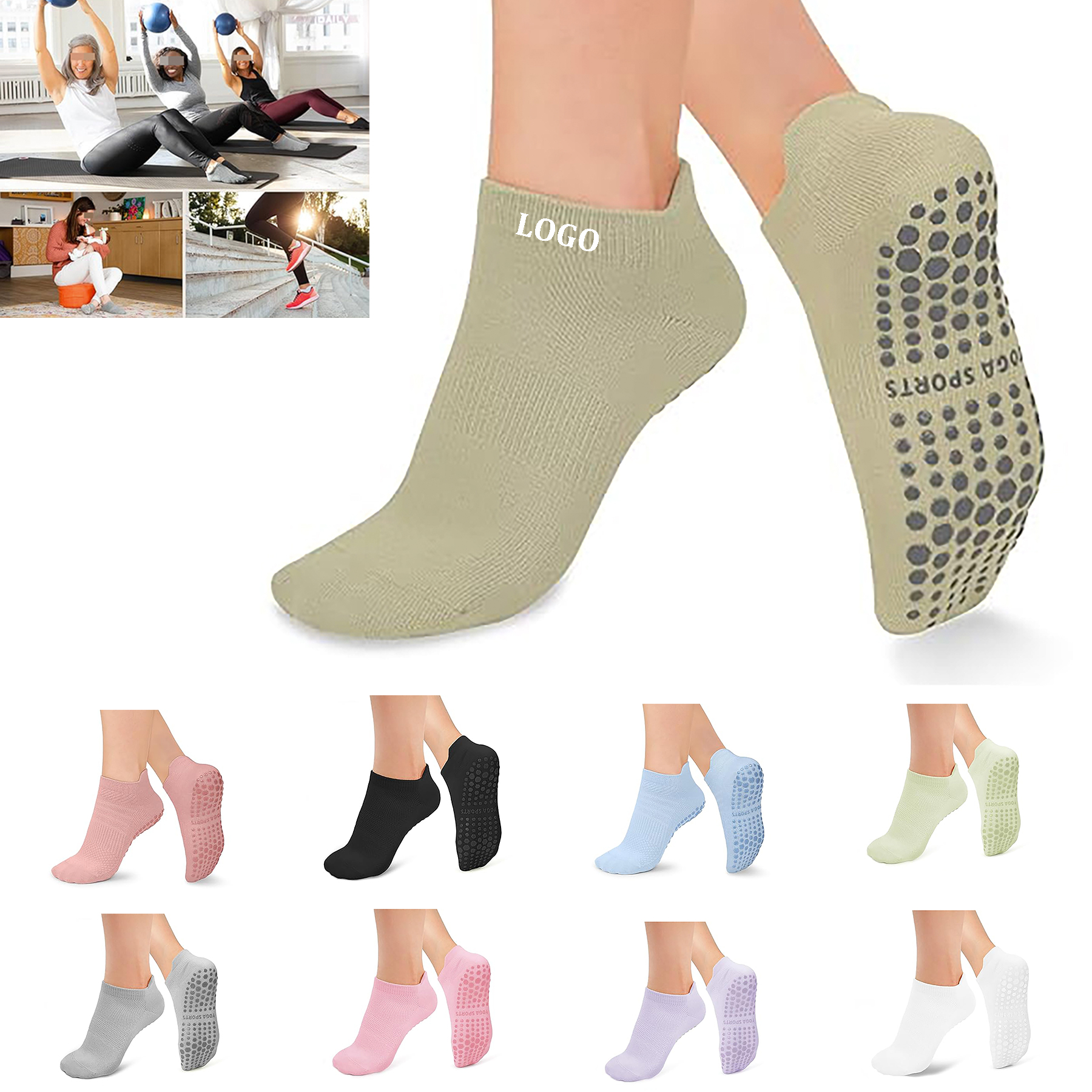 Pilates Socks for Women 1