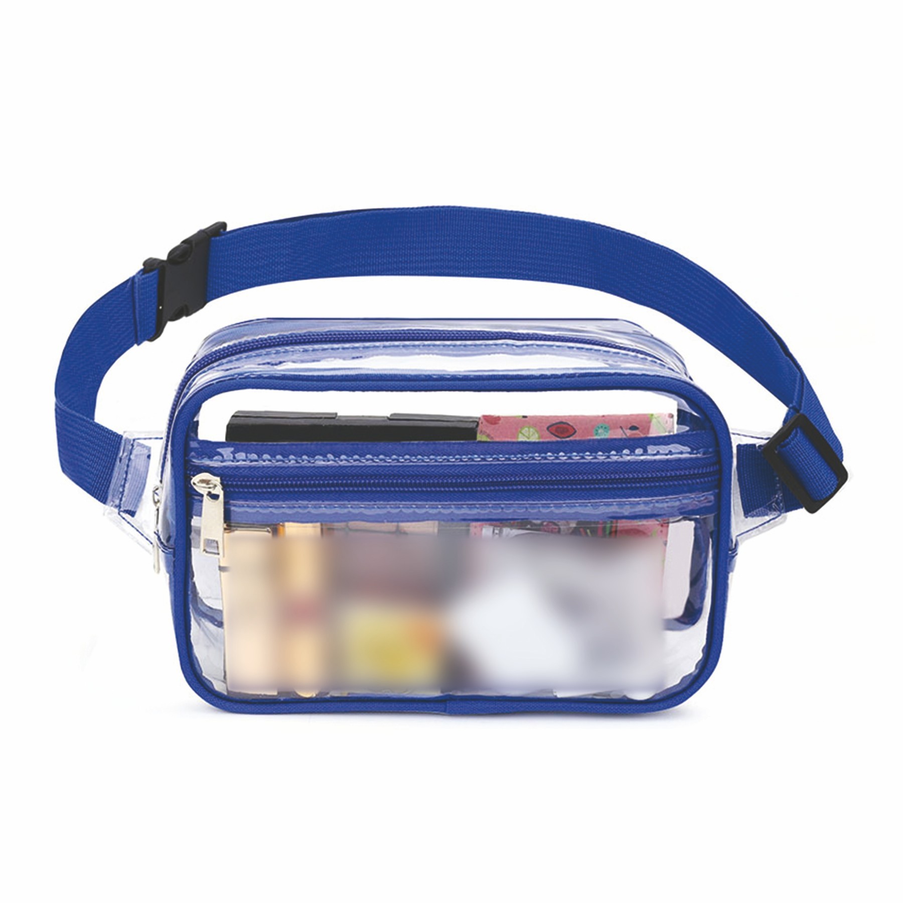 PVC Transparent Multi Color Fanny Pack 4