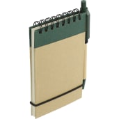 FSC® Mix 5" x 3" Recycled Jotter with Pen 25