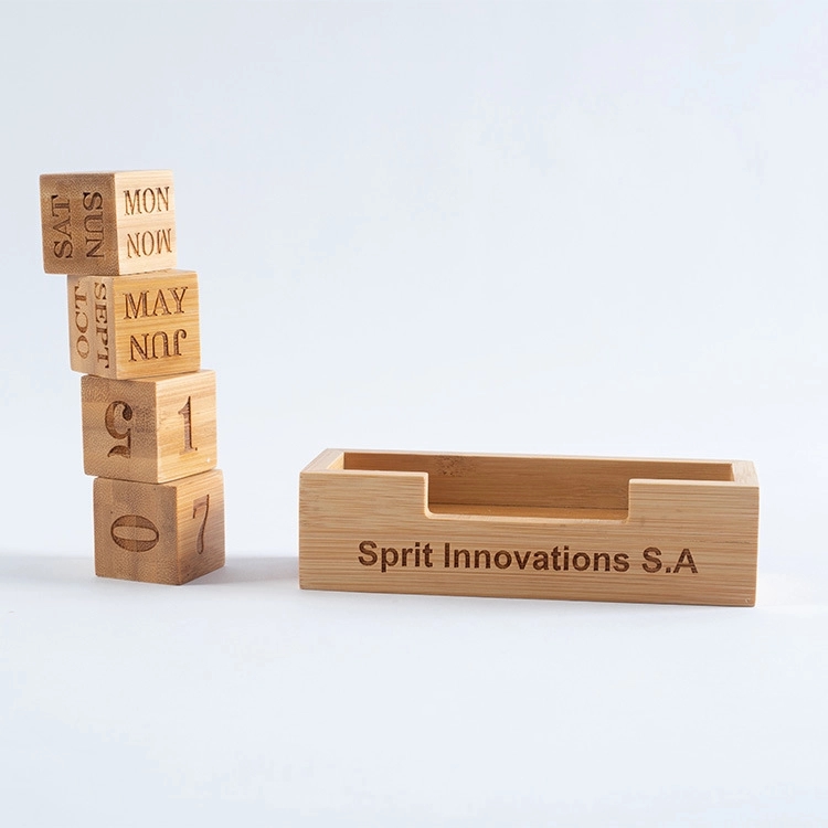 Creative wooden calendar 4