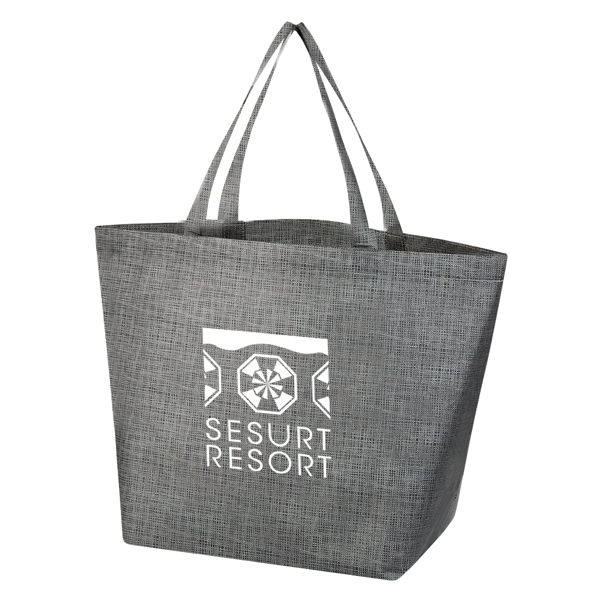 Crosshatch Non-Woven Tote Bag 7