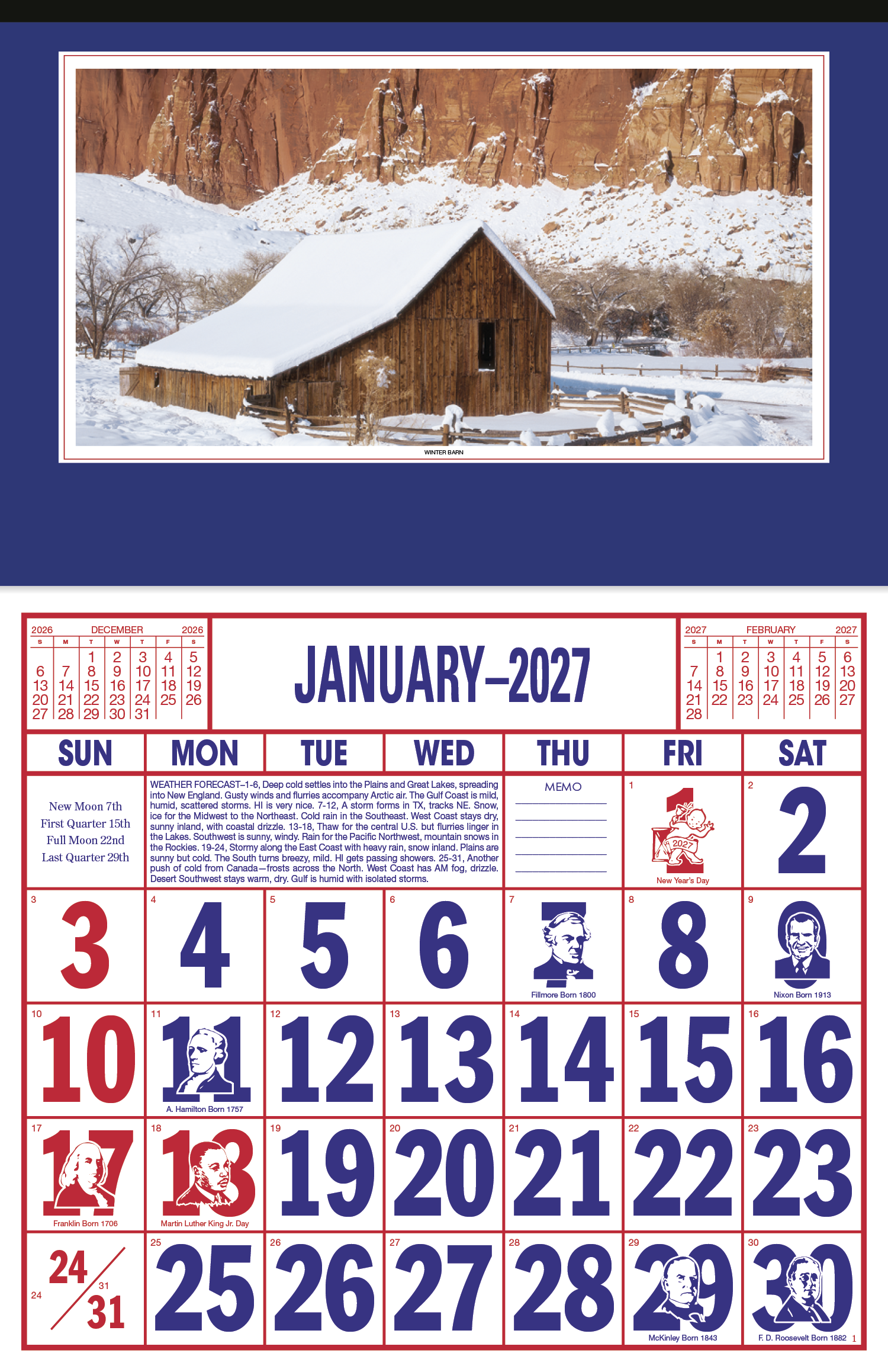 Skinner & Kennedy® Large Everyday Farm Memo 97