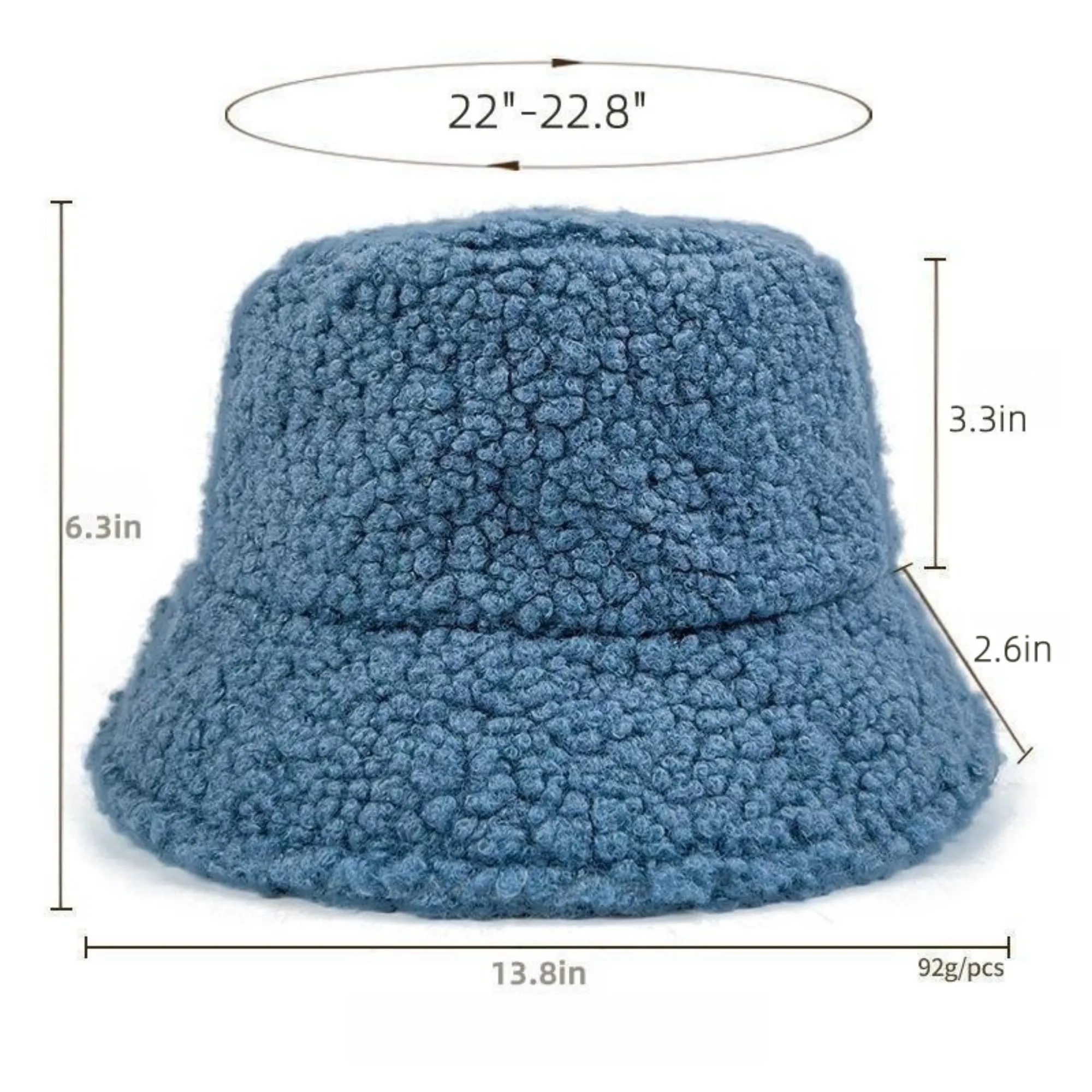 Winter Faux Fur Fisherman Cap-MOQ is 50 2