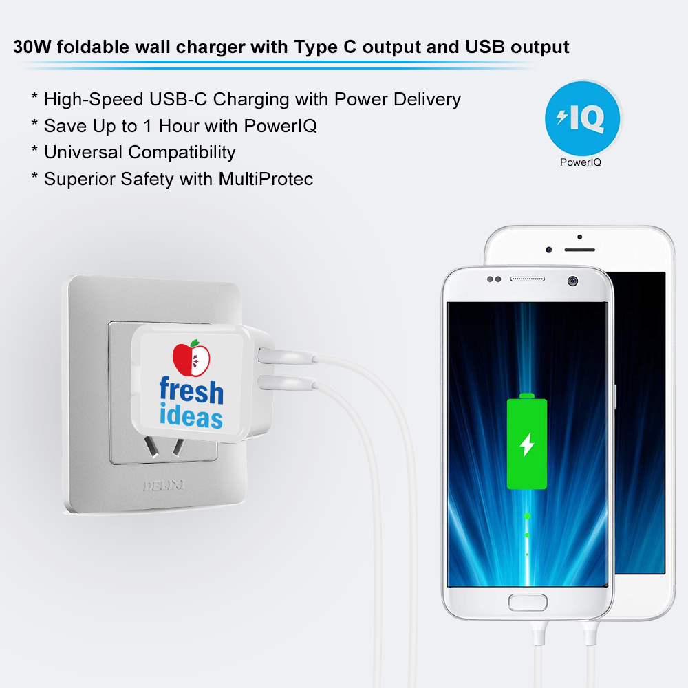 Carlsbad 30W Wall Charger 8