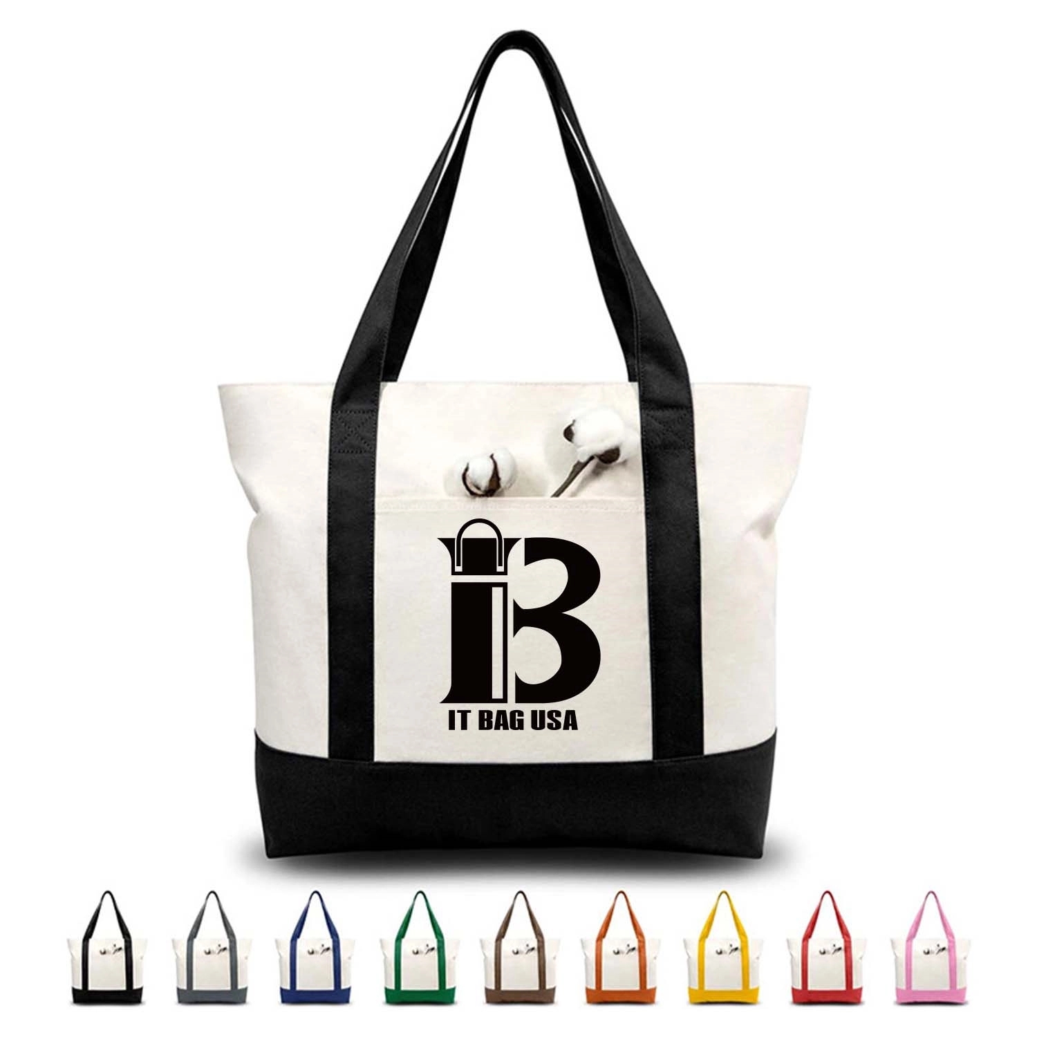 Liberty Bags Bay View Giant Zippered Boat Tote 2