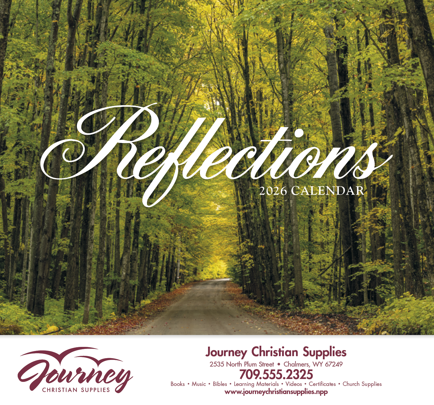 HotLine® Products Reflections (Non-Denominational) Appointment Calendar - Stapled 4