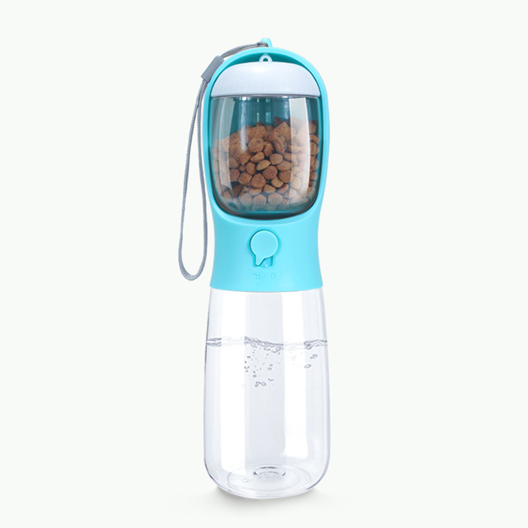 Dog Travel Water Bottle and Food Container 19oz 2