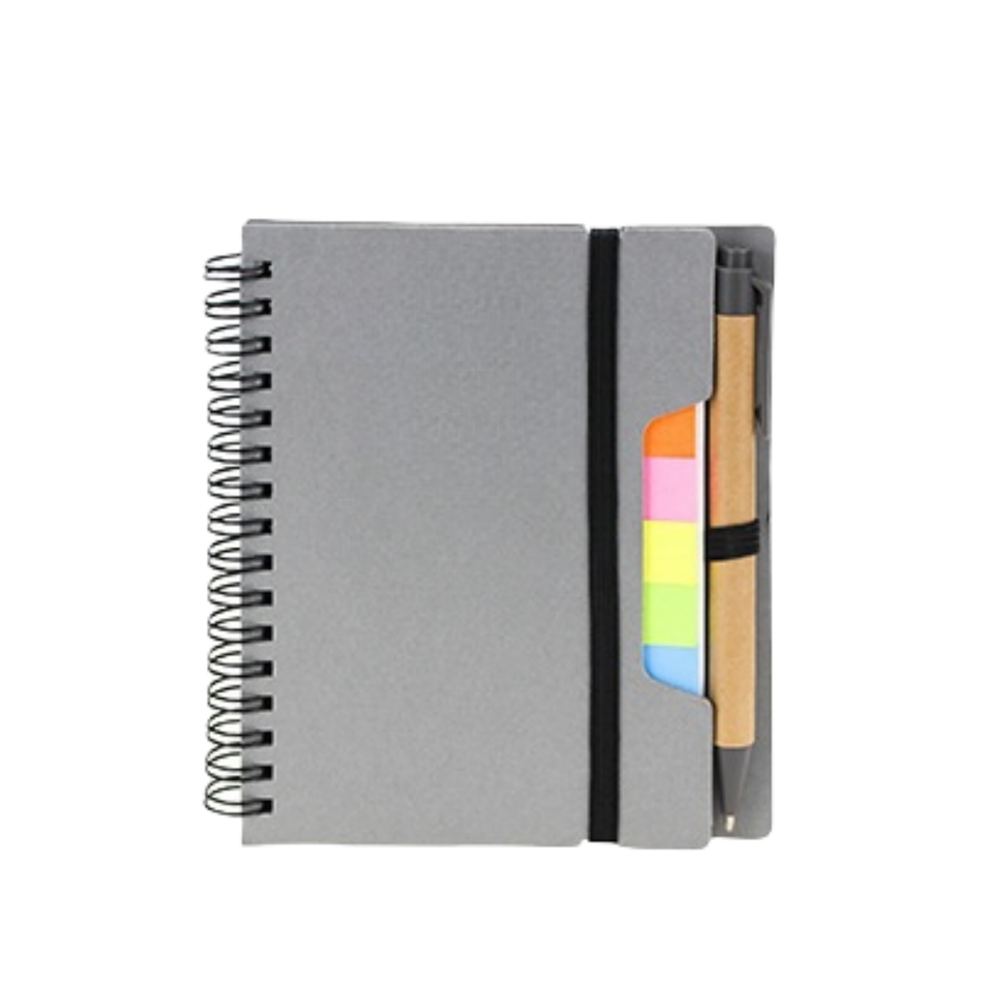 Spiral Notebook With Pen 7