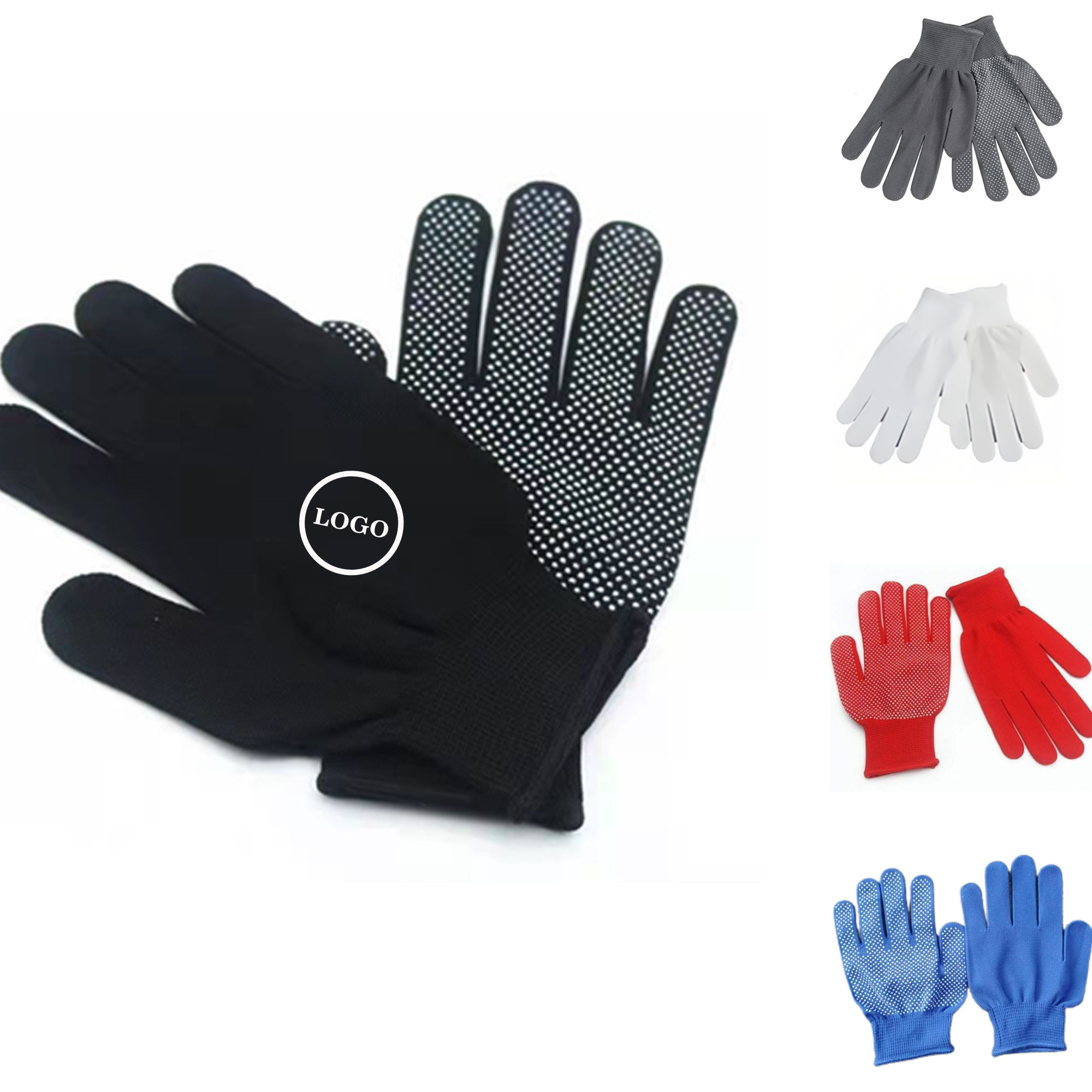 Nylon Anti-Slip Safety Work Gloves 2