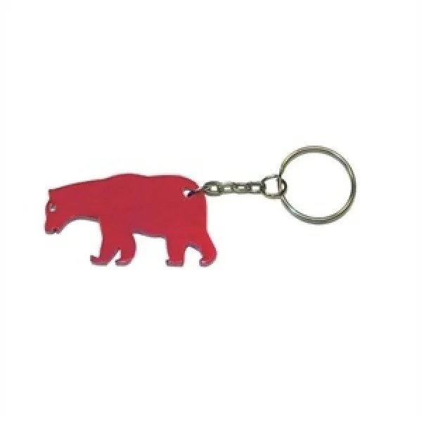 Bear Shape Bottle Opener w/Key Chain 7