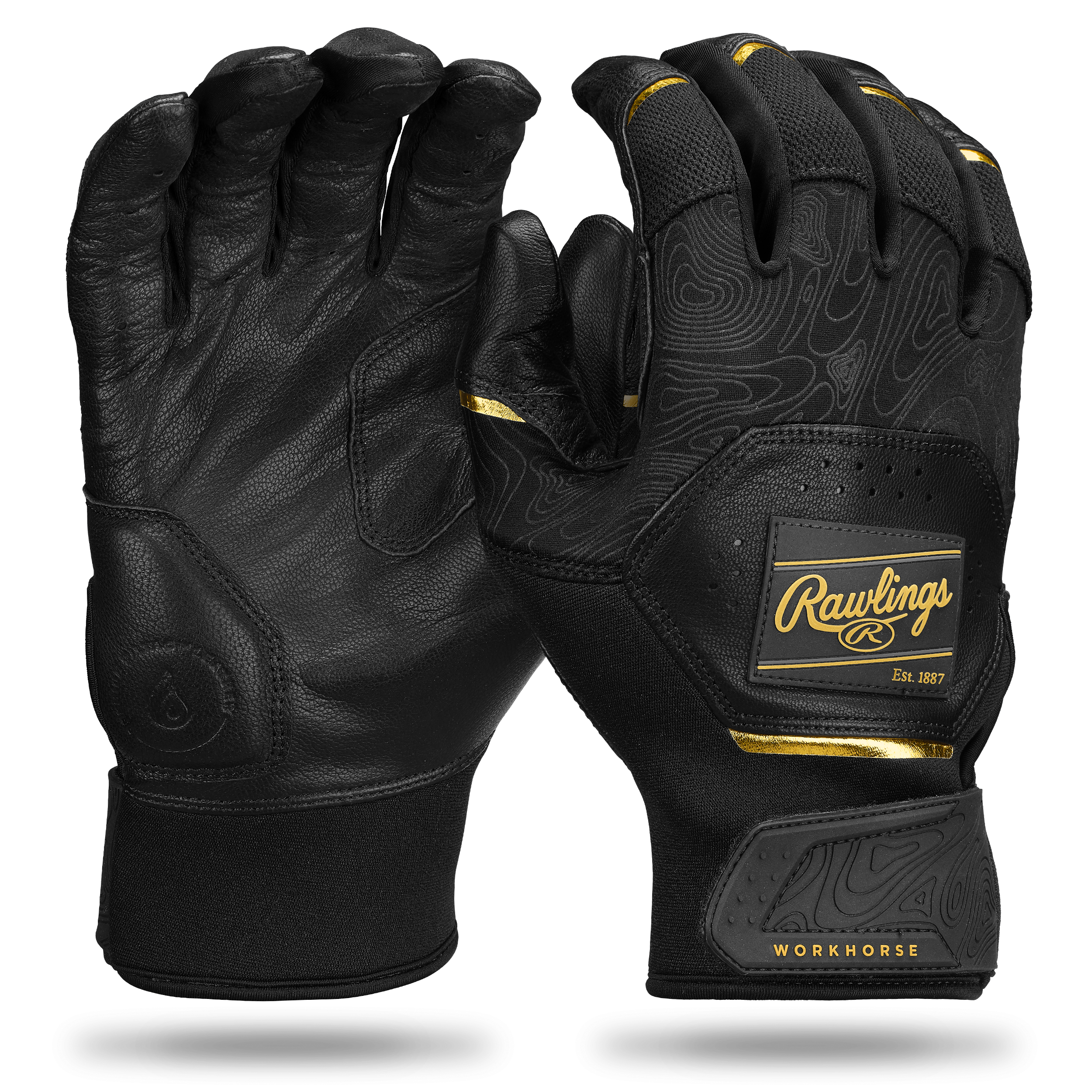 Rawlings Workhorse Youth Batting Gloves 7