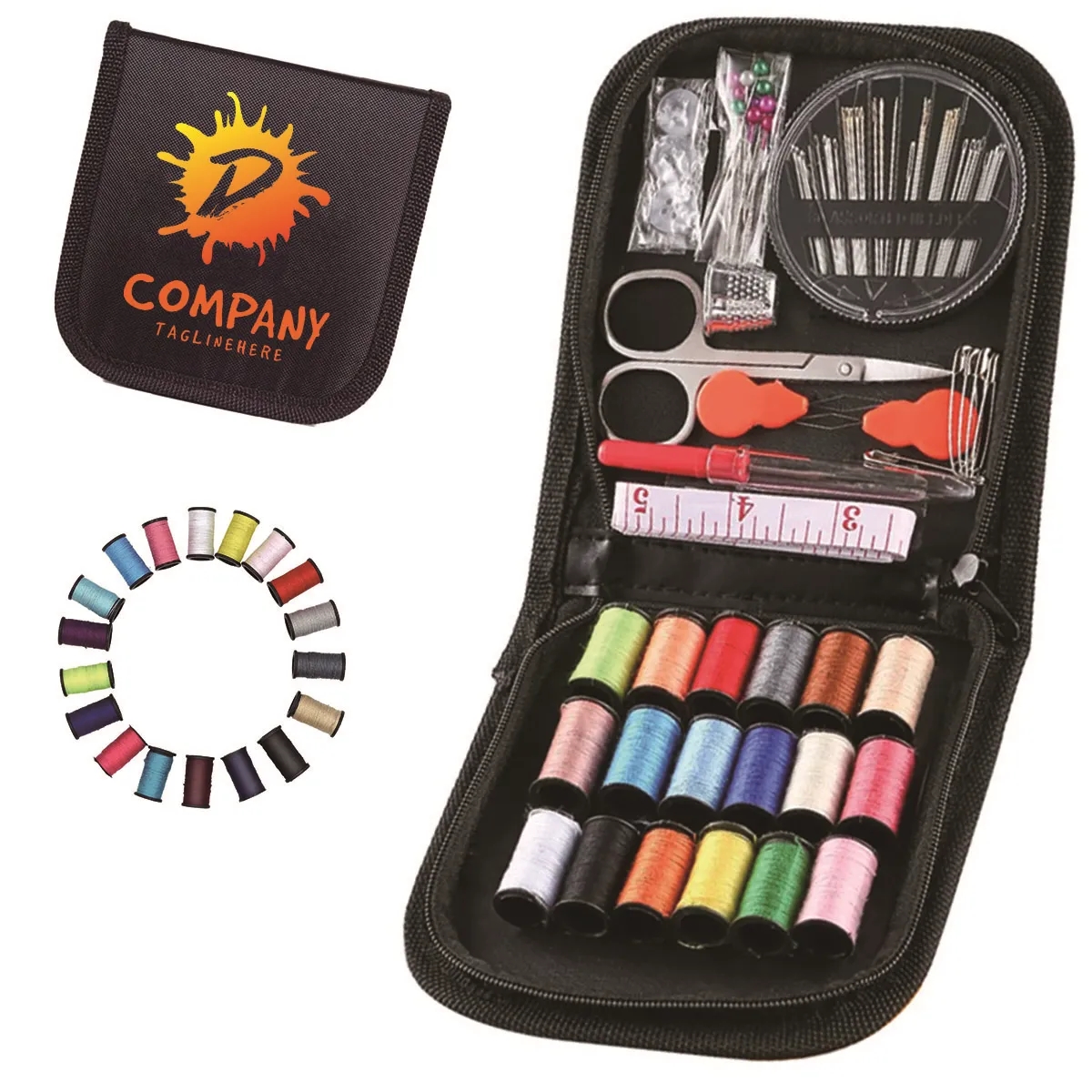 Portable Sewing Kit with Case and Premium Accessories 2