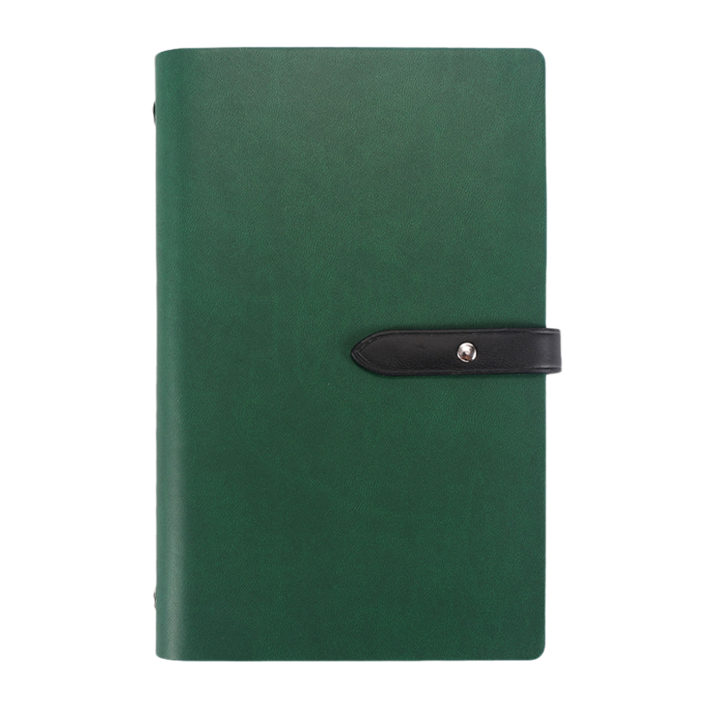 PU Leather A6 Business Travel Journal Binder Notebook 13