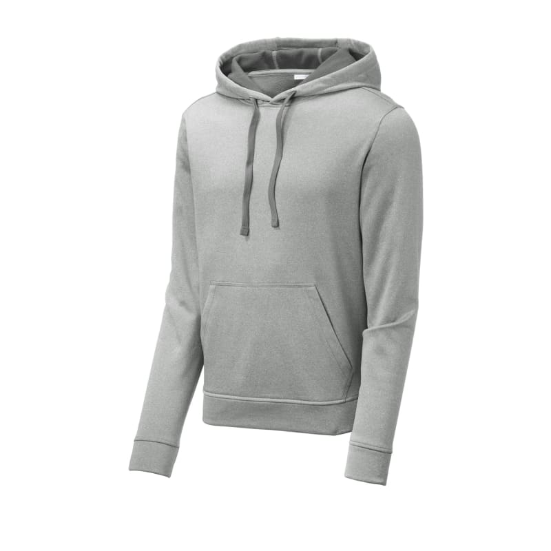 Sport-Tek PosiCharge Sport-Wick Heather Fleece Hooded Pullover. 17