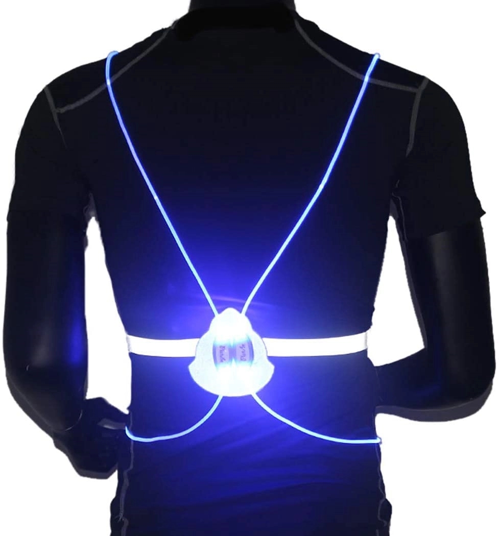 LED Flashing Reflective Running Sports Safety Vest 2