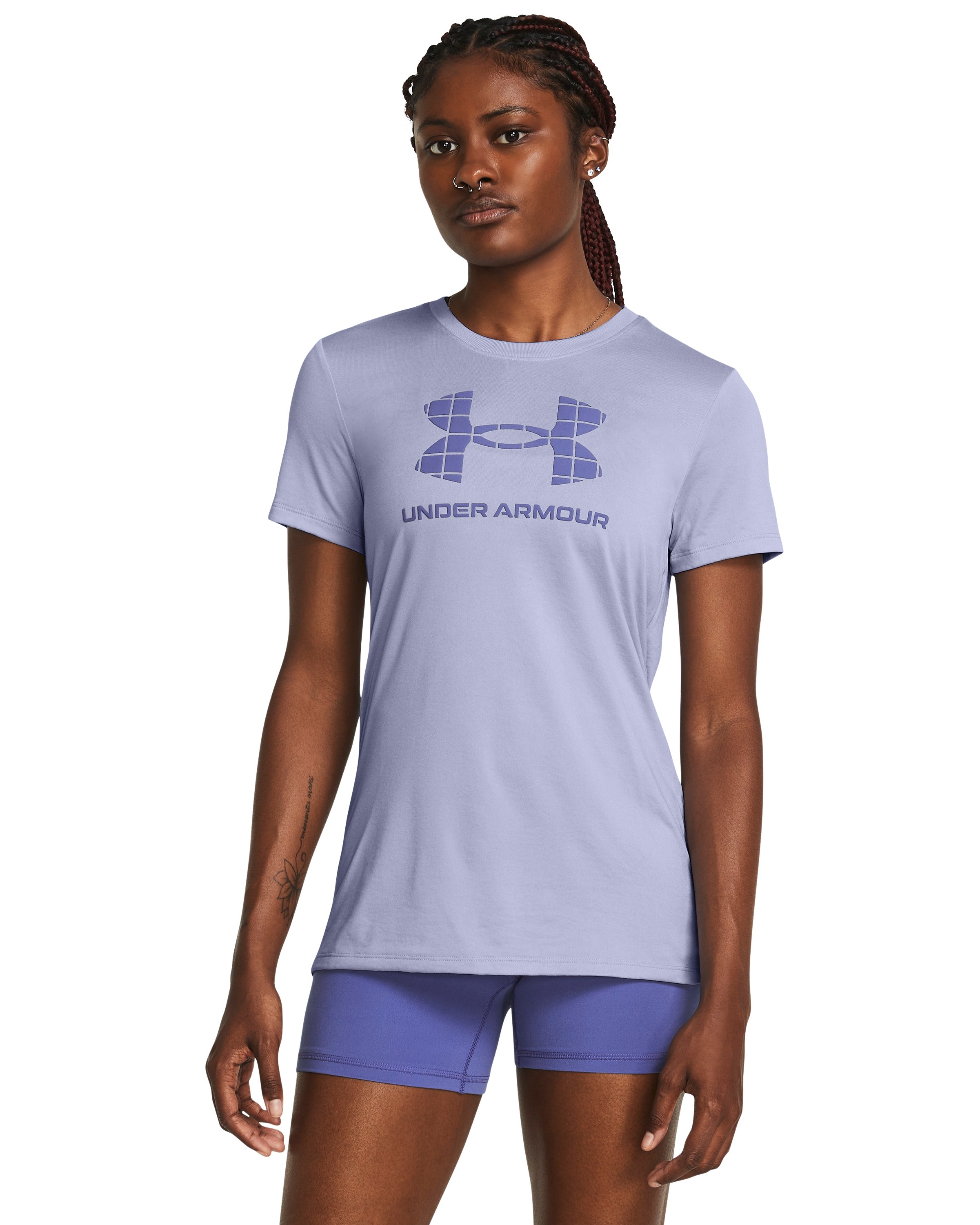 UA Tech Big Logo Women's Short Sleeve 2