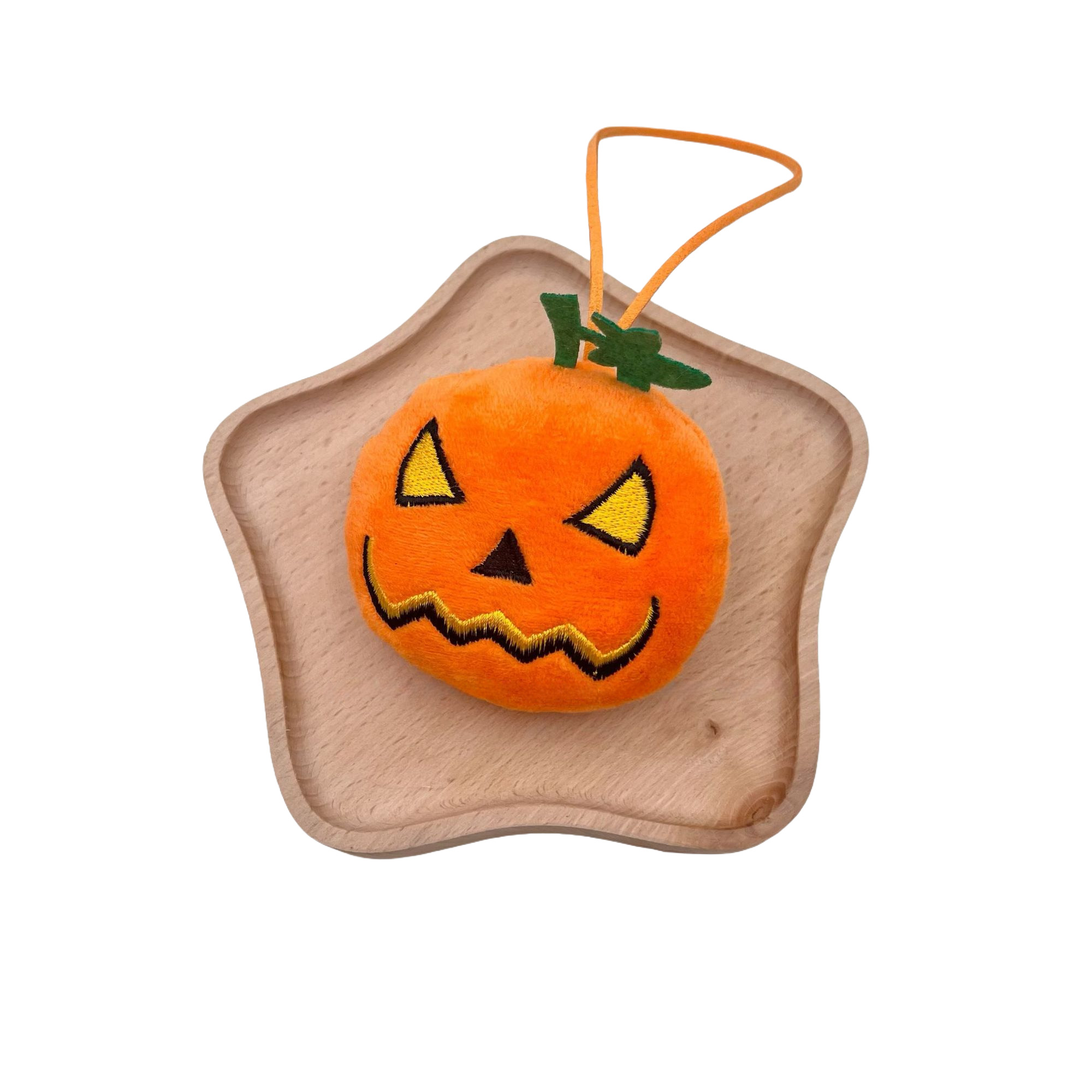 Halloween Pumpkin Plush Hanging Ornament 2