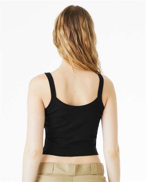 Women's Micro Rib Spaghetti Strap Tank - 1012 5