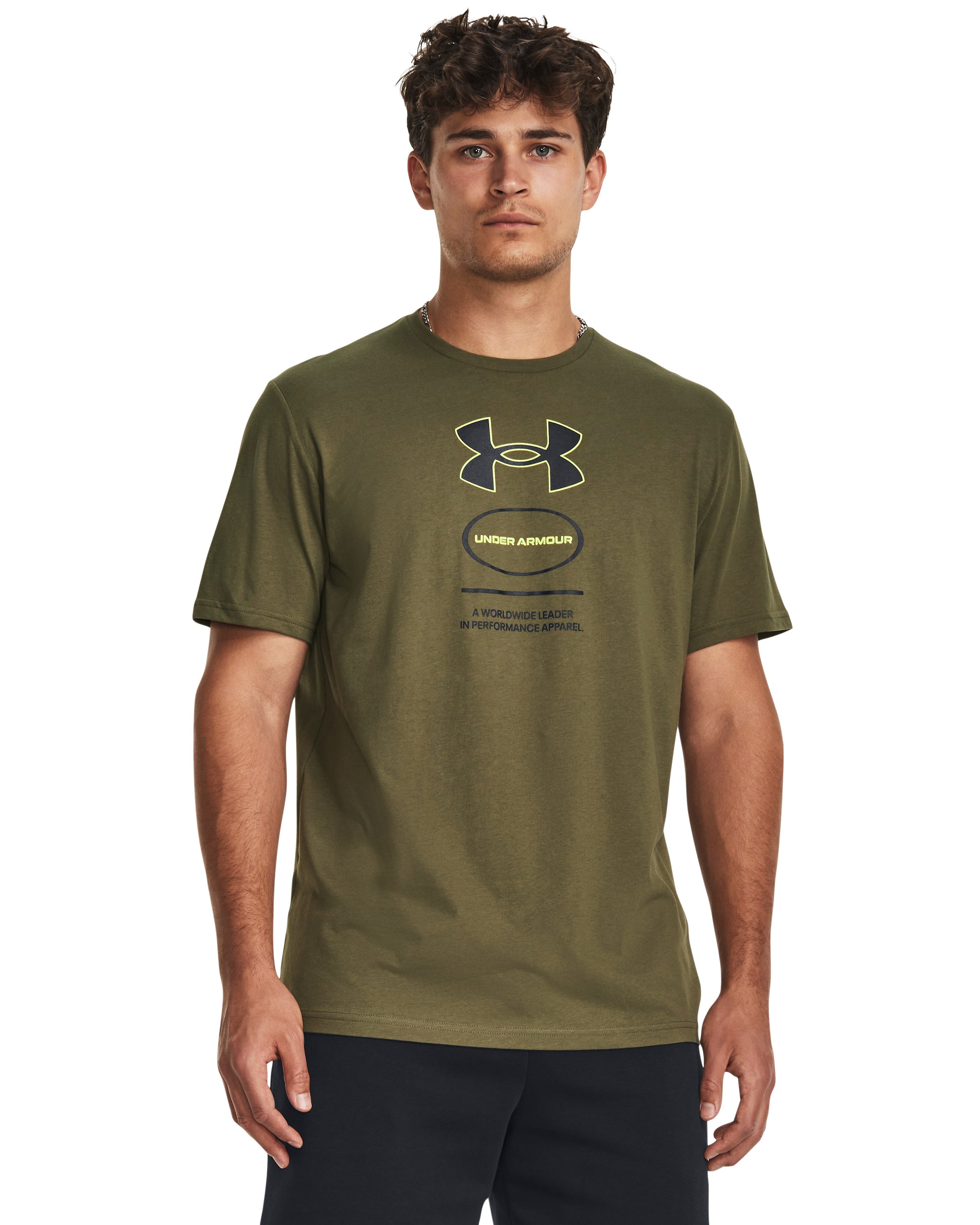UA Branded Gel Stack Men's Short Sleeve 3