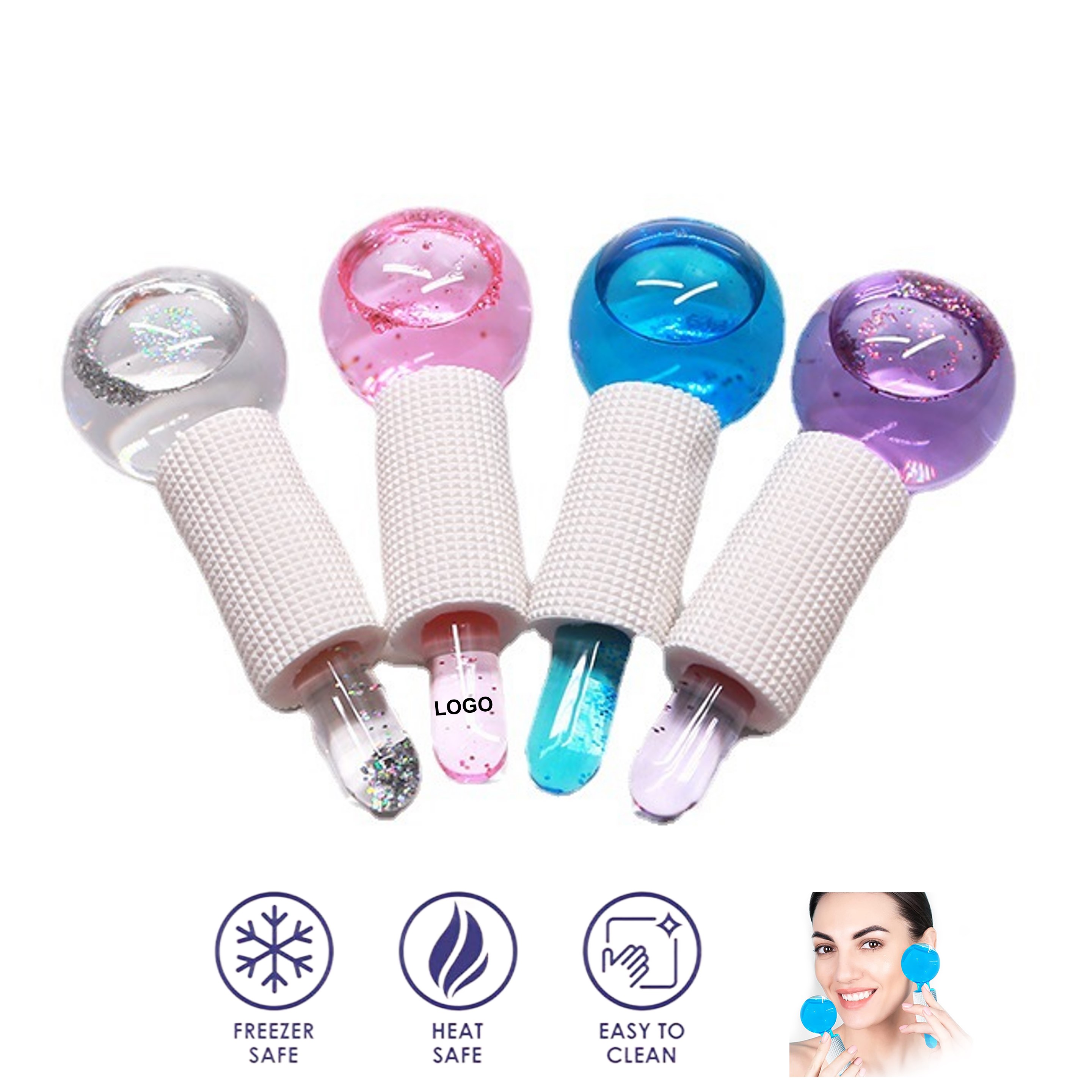 Facial Cooling Ice Globe (direct import) 1