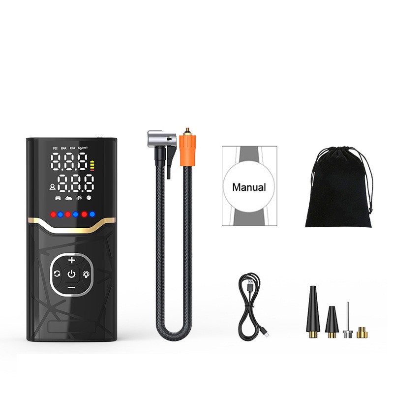 Portable Air Compressor Wireless Tire Inflator for Car Bikes 3