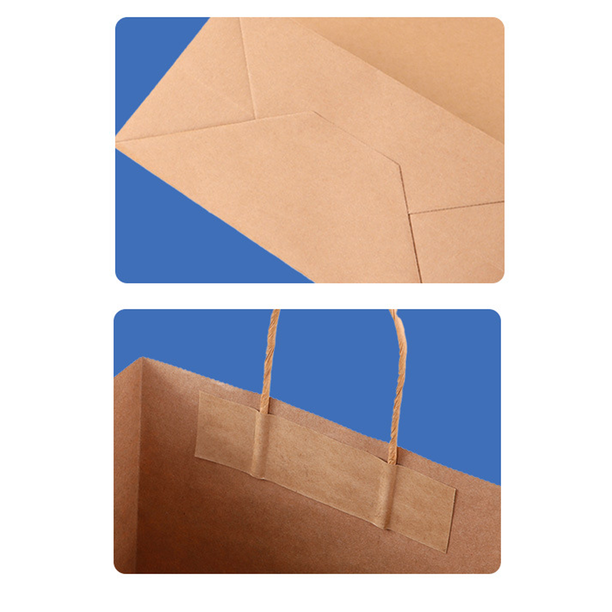 Natural Kraft Paper Bags for Gifting and Packaging 3