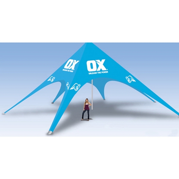 20ftx53ft Star Tent with Full Graphics