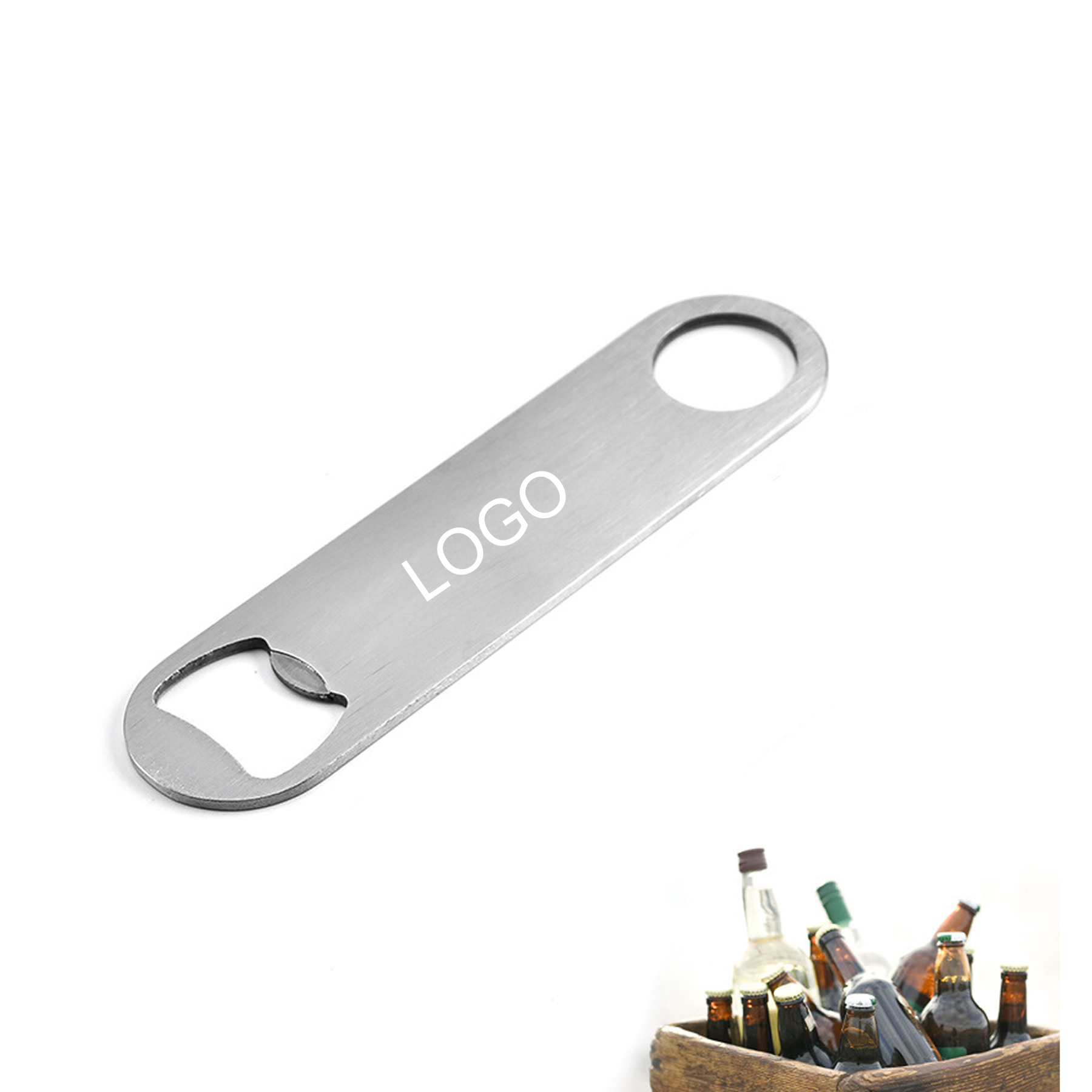 Stainless Steel Bottle Opener 1