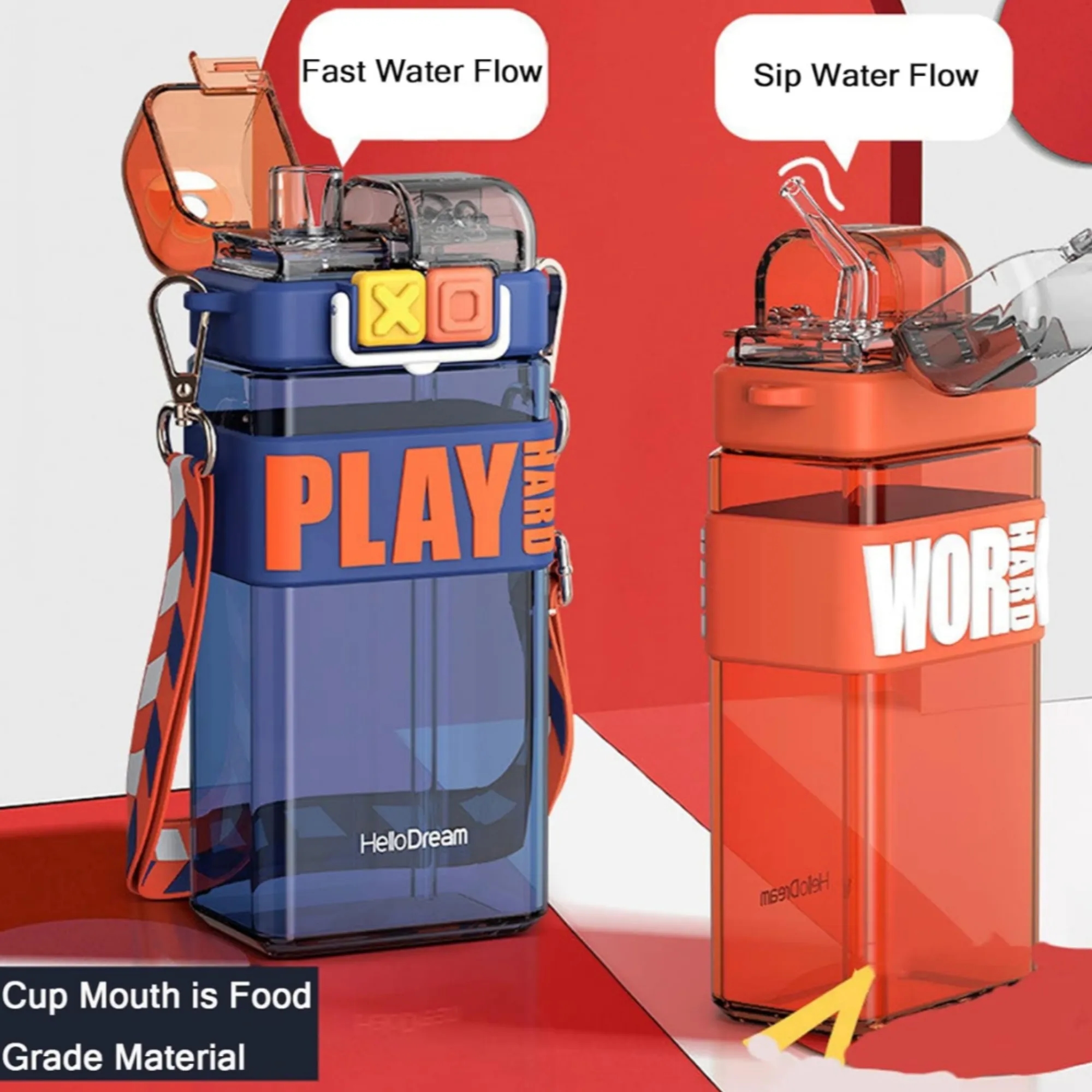 Dual-drinking-Chamber Bottle-Stylish Look For Sports Trips 3