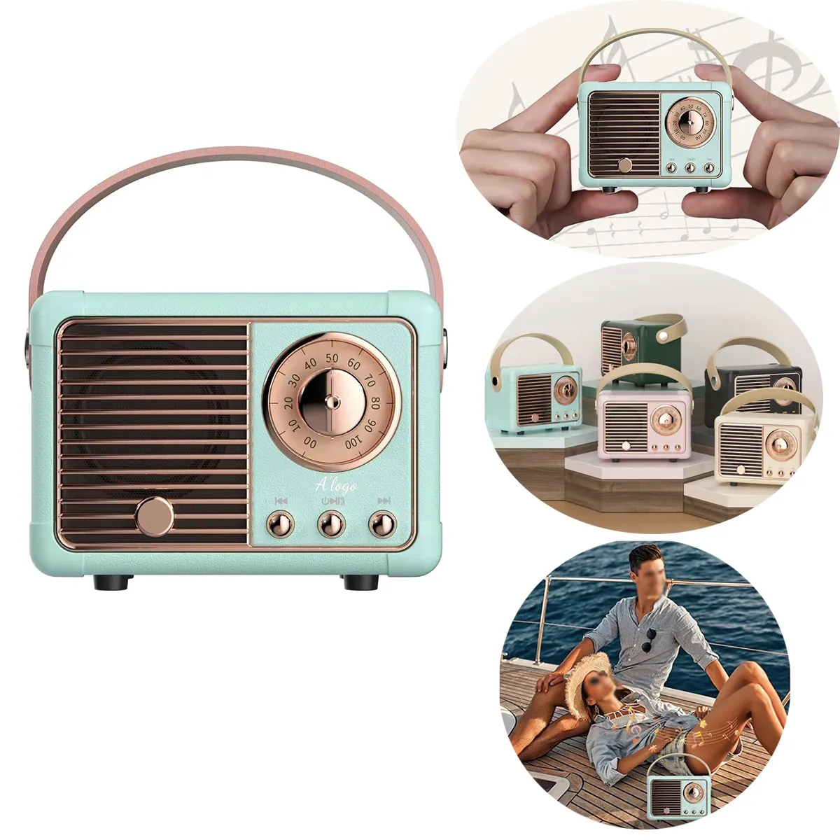 Multifunctional Retro Bluetooth Speaker 1