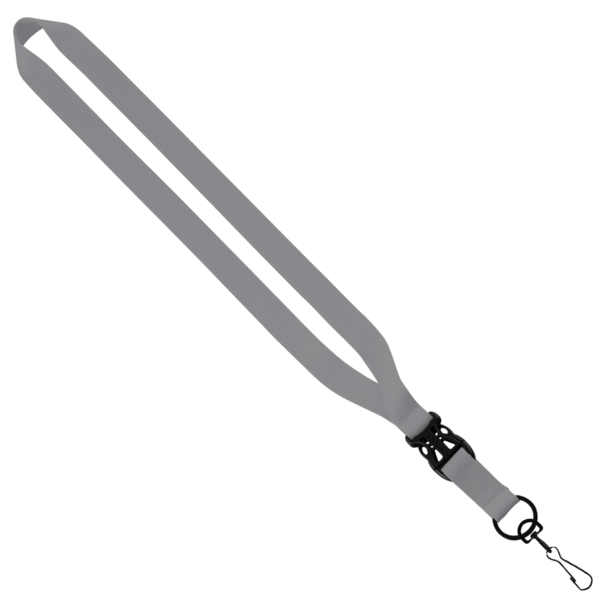 3/4" Polyester Lanyard with Slide Buckle Release & Swivel Snap Hook 15