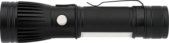 Channel LED / COB Rechargeable Flashlight 14