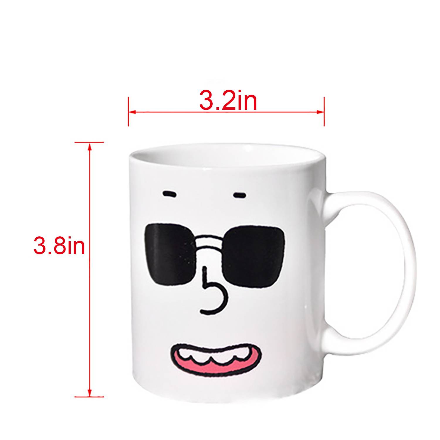 13oz Magic Color-Changing Ceramic Mug for Office 2