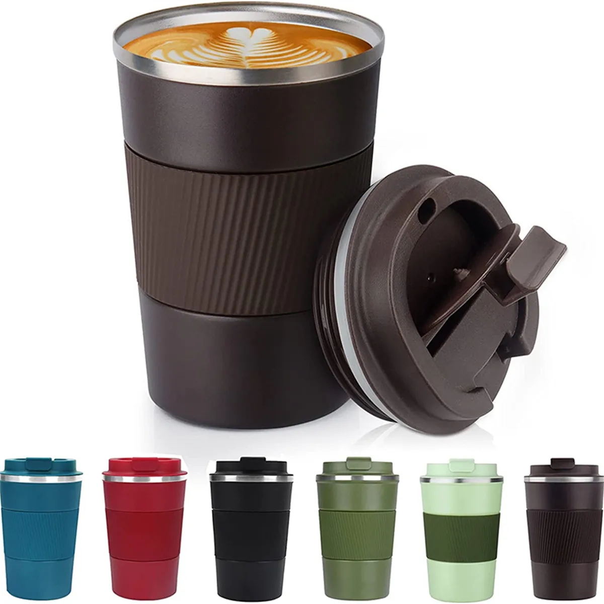12oz Travel Mug Insulated Coffee Cup 3
