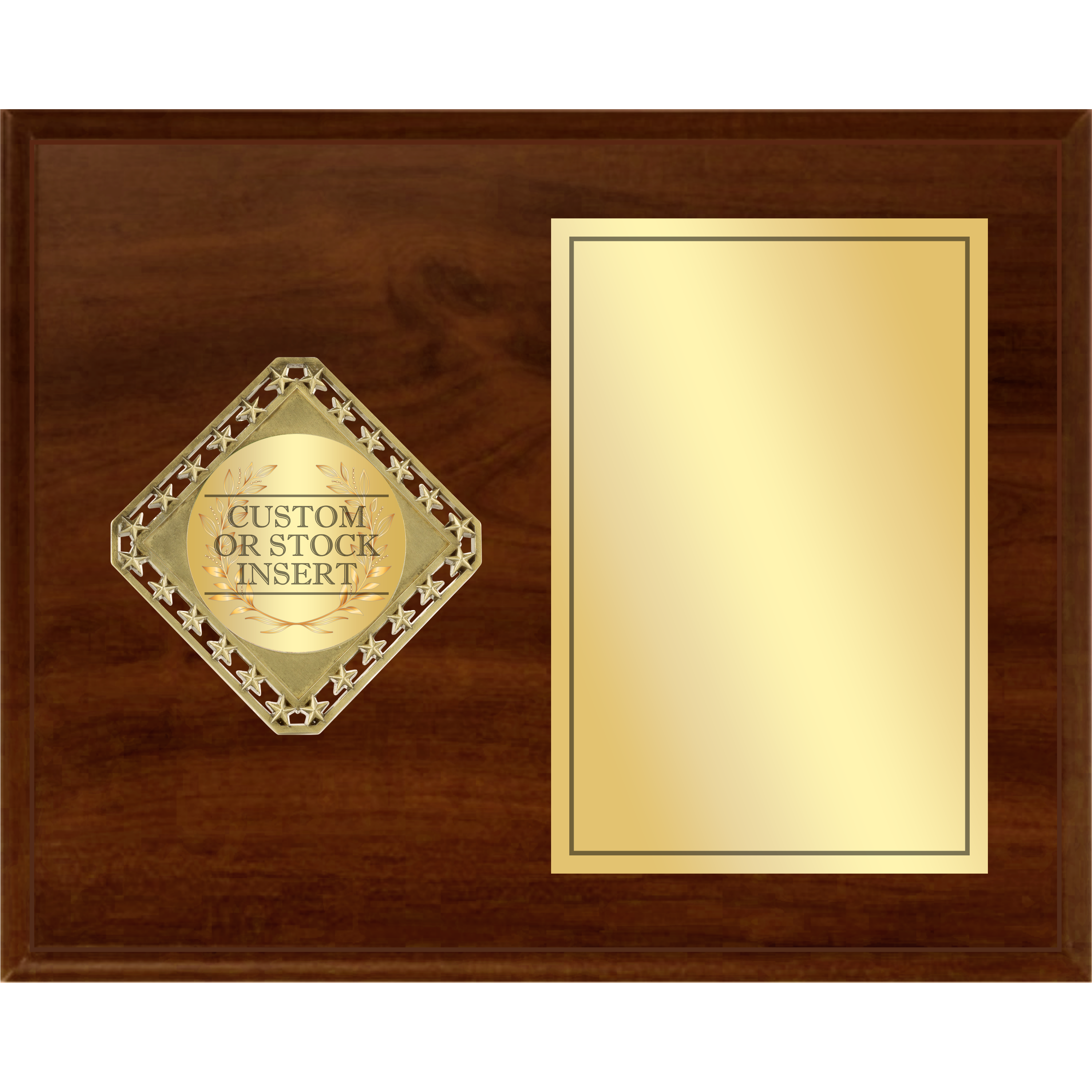 Diamond Plaque Series - Horizontal Plaque 2