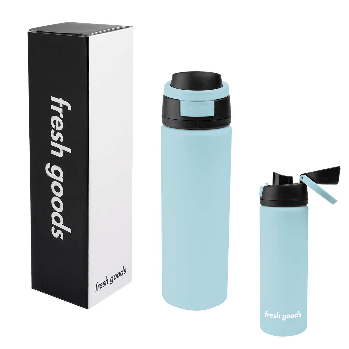 Fresh Goods 24 Oz. Pop Sip Recycled Stainless Steel Bottle 10