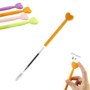 Heart Shaped Pen With Jumbo Refill 5